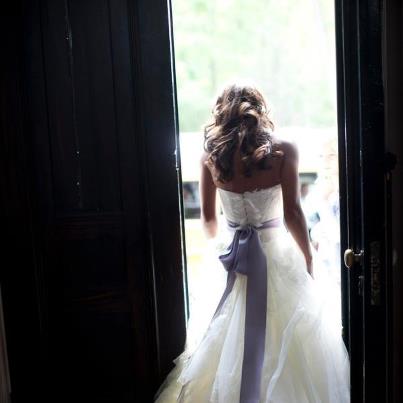 Photo: Straight out of our wedding loving dreams... Photography By / Meredith Davenport of Christian Oth Studio Dress By / Vera Wang http://www.stylemepretty.com/2012/08/13/grasmere-farm-wedding-from-charmed-places-christian-oth-studio/